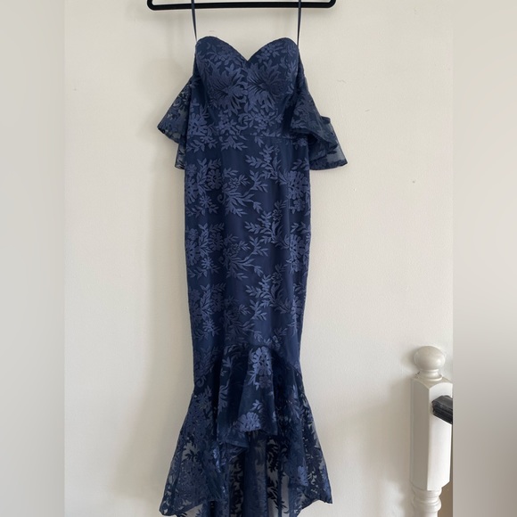Beautiful Elle Zeitoune Dress in Navy, Size 6 (us size 0-2) - Picture 3 of 4